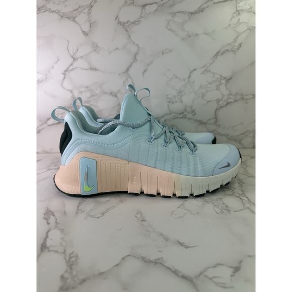 Nike Wmns Free Metcon 6 Premium’Glacier Blue Washed Coral’ HV5228 474 Size 8.5 - Picture 5 of 6